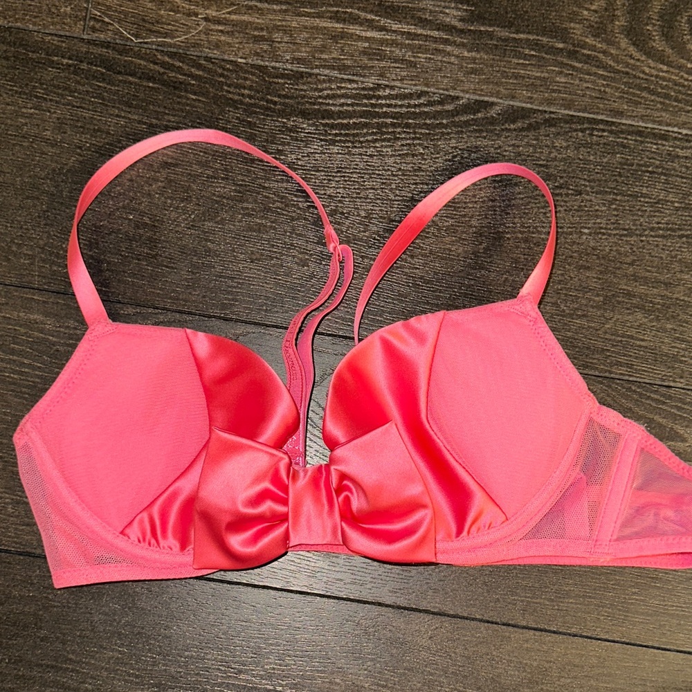 Chantal thomass Chic Satin Pink Bra